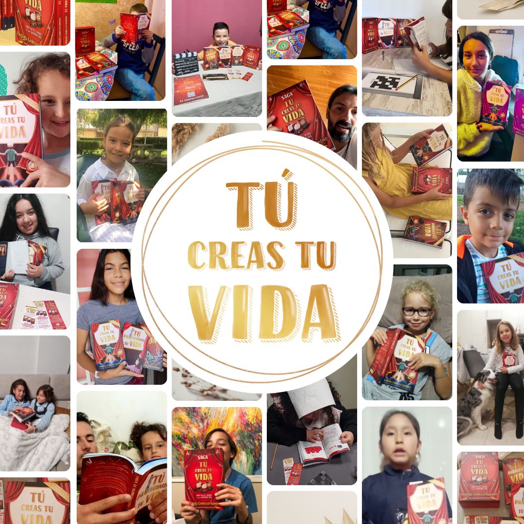 COLLAGE FOTOS CON LIBROS